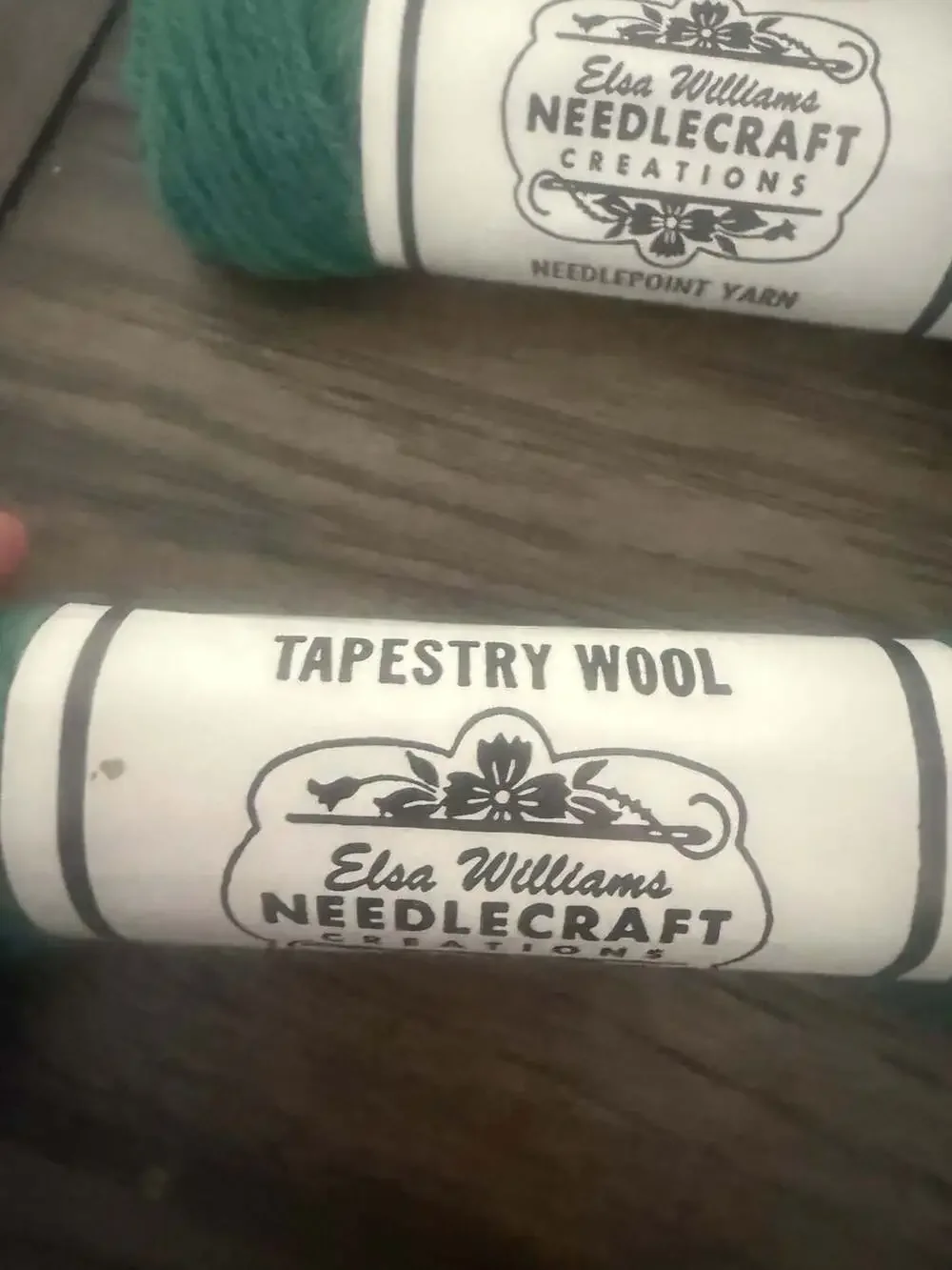 Vintage Elsa Williams Needlecraft Creations 100% Wool Tapestry Yarn, Color N413